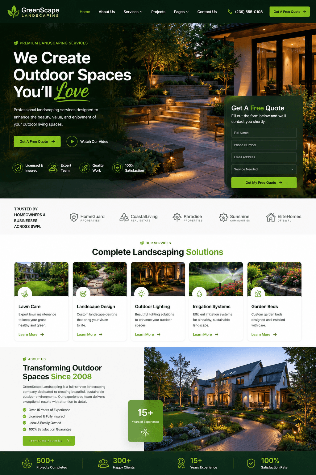 Willow Grove Landscape Design - Landscape Design website design preview