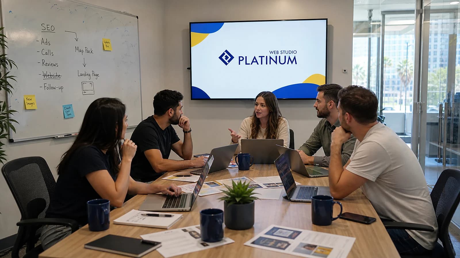 Platinum Web Studio team in Los Angeles